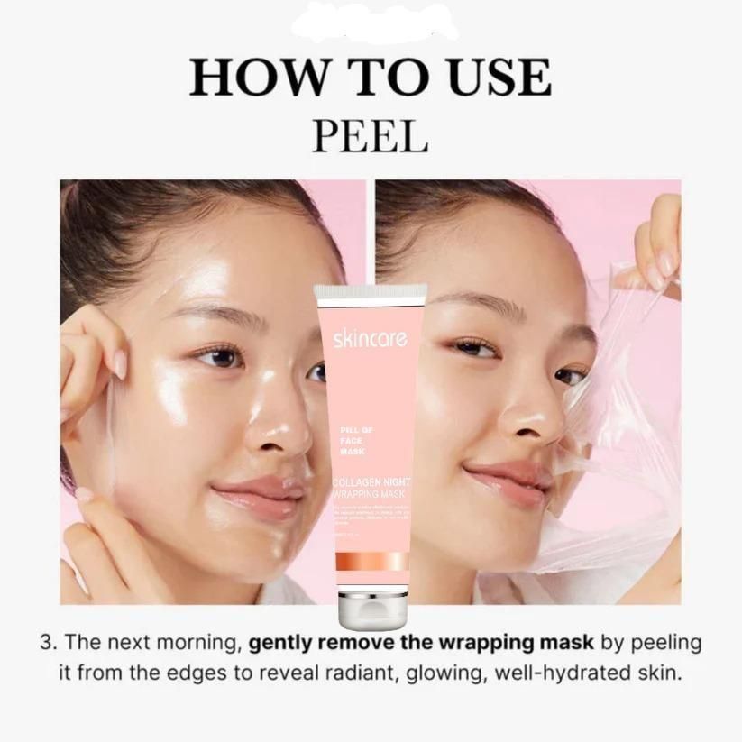 PureLyst Collagen Night Wrapping Peel Off Mask( Pack of 2)